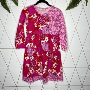 Hanna Andersson long sleeve cotton dress, size 130